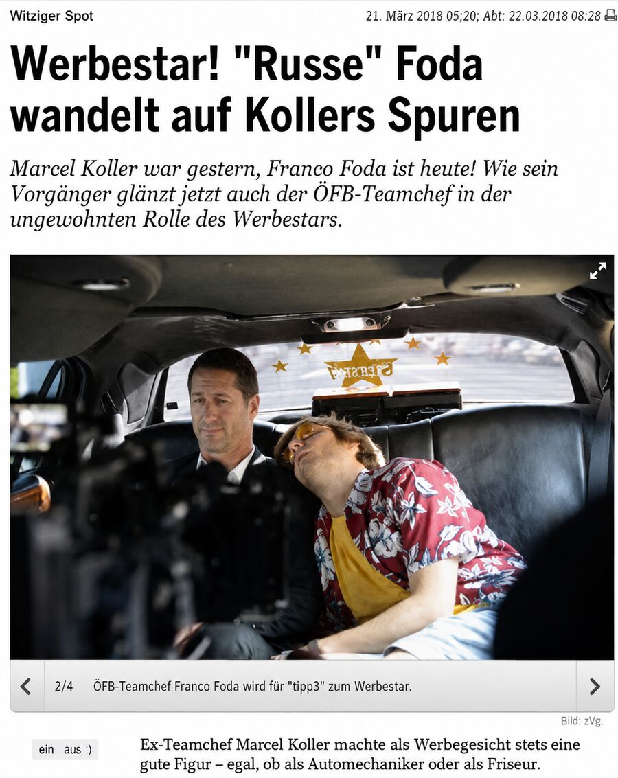 ÖFB-Teamchef Franco Foda