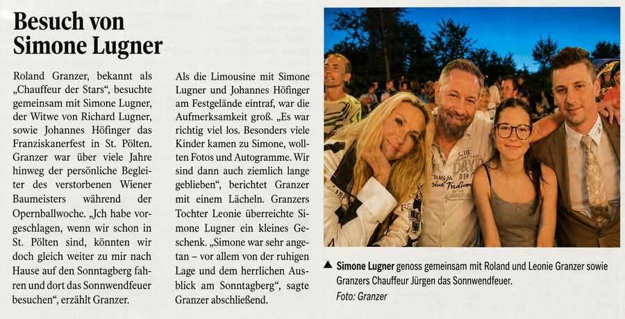 Simone Lugner mit STAR 7