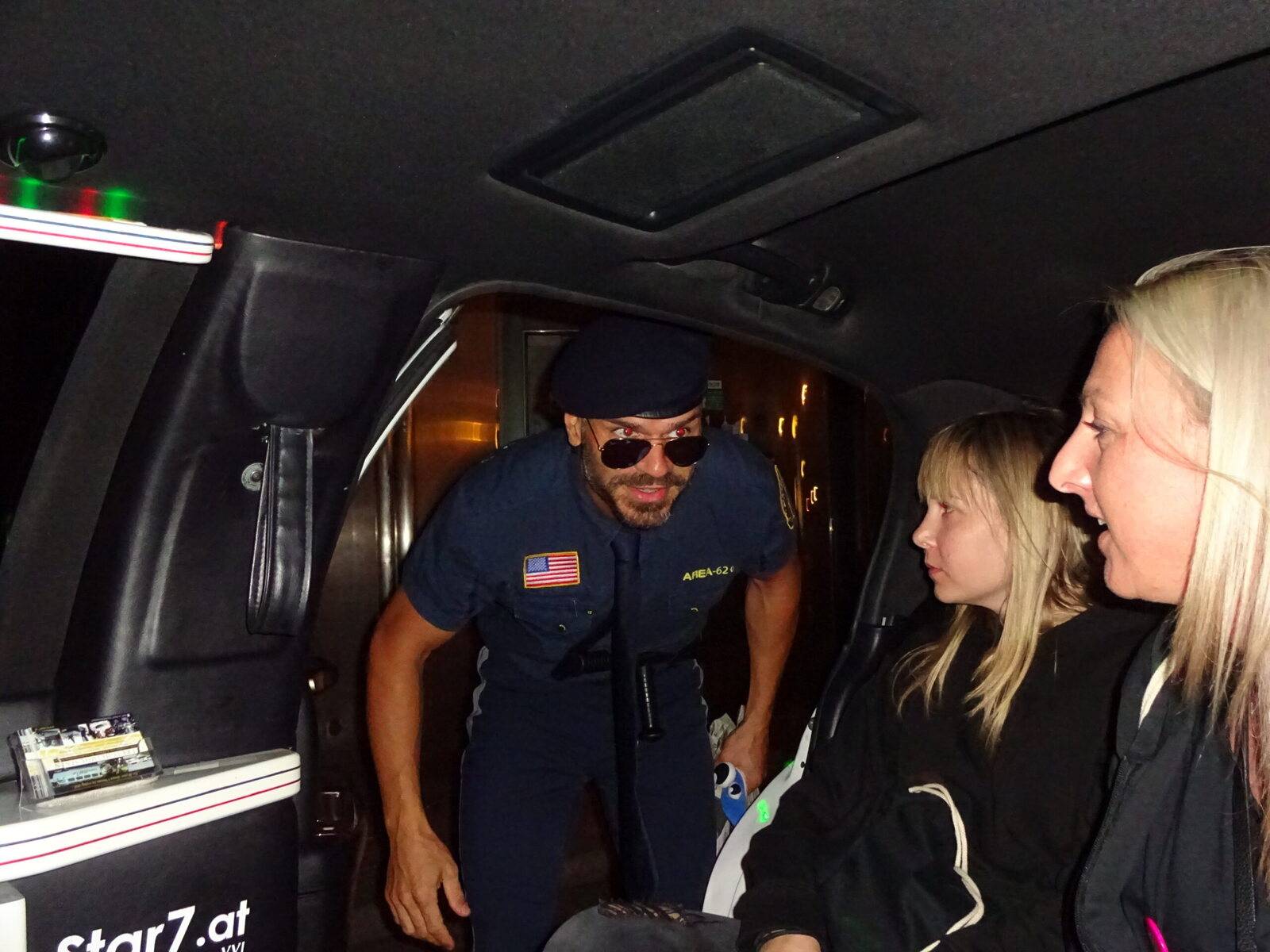 Show-Entertainment in der STAR 7 Limousine
