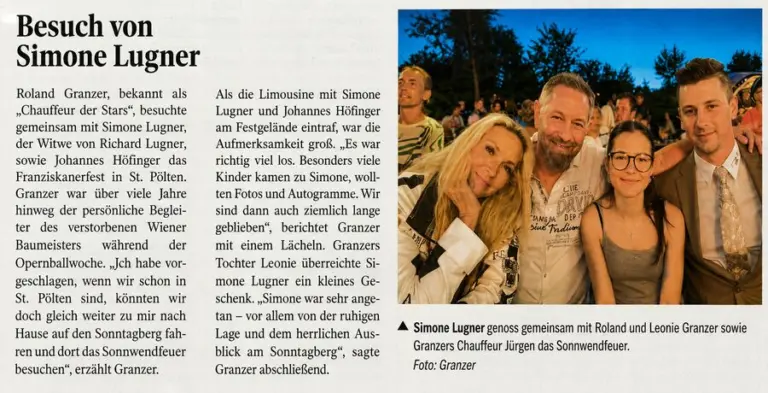 Simone Lugner mit STAR 7