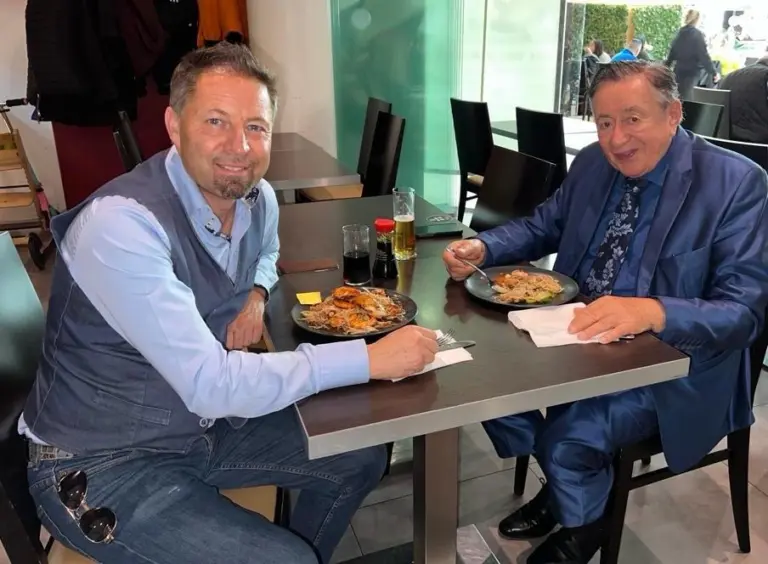 Roland Granzer (STAR 7) mit Richard Lugner