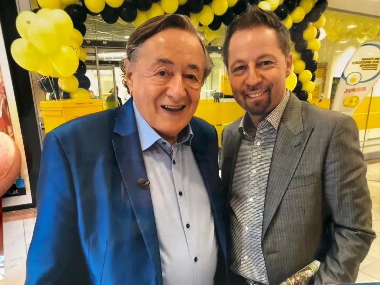 Roland Granzer (STAR 7) mit Richard Lugner
