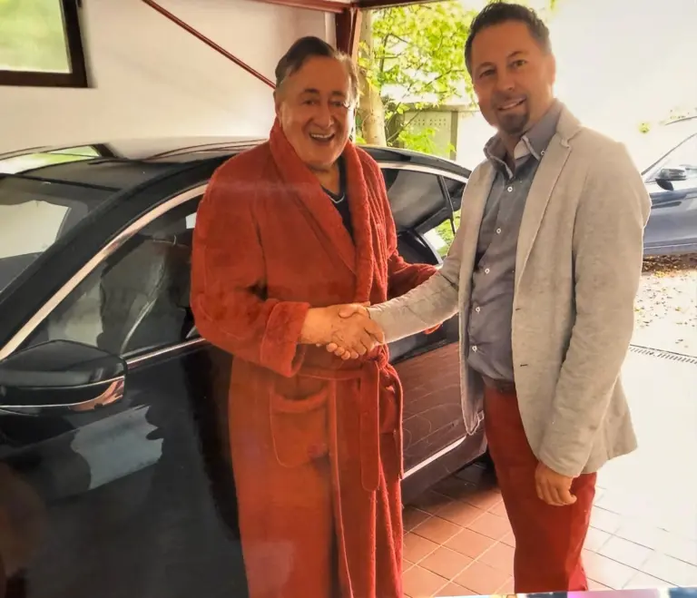 Roland Granzer (STAR 7) mit Richard Lugner