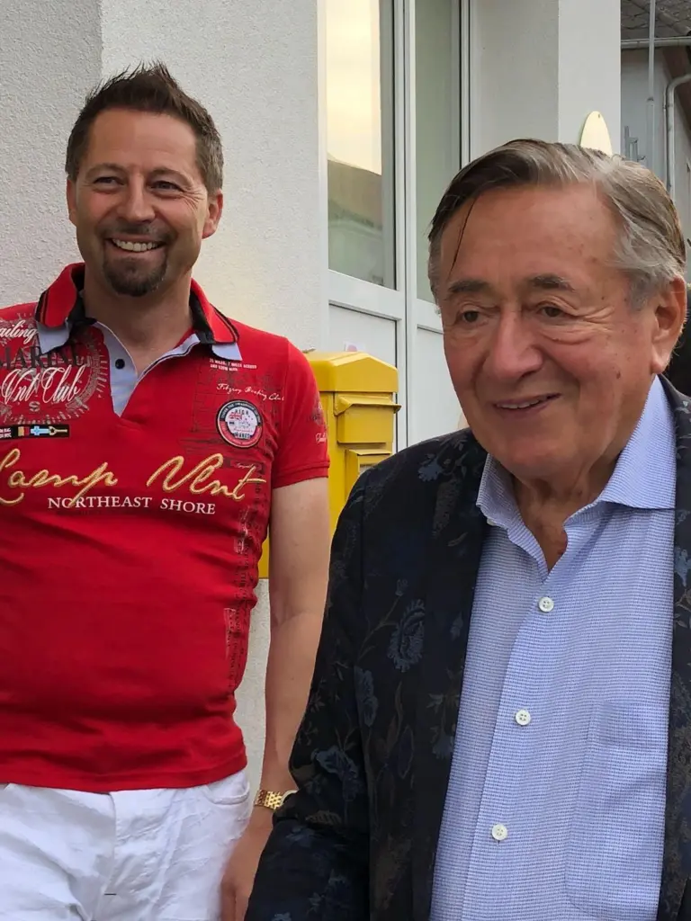 Roland Granzer (STAR 7) mit Richard Lugner