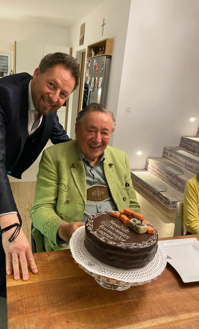 Roland Granzer (STAR 7) mit Richard Lugner