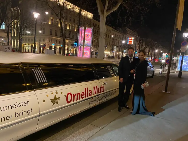 Ornella Muti mit STAR 7 beim Wiener Opernball