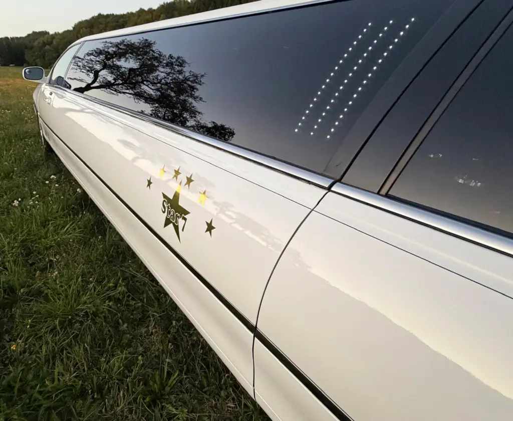 Ronaldo Star – weiße Stretch-Limousine von STAR 7