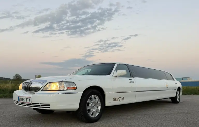 Ronaldo Star – weiße Stretch-Limousine von STAR 7