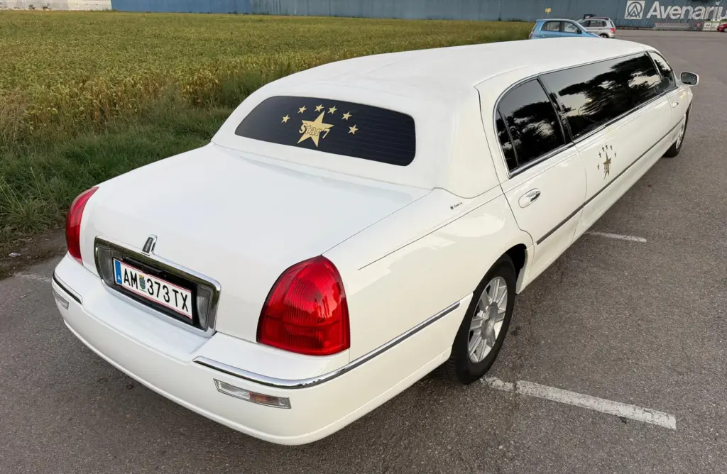 Ronaldo Star – weiße Stretch-Limousine von STAR 7