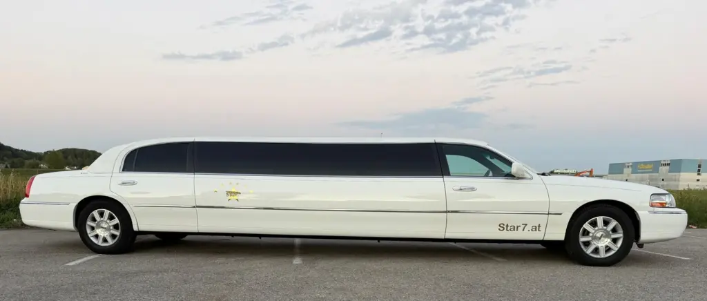 Ronaldo Star – weiße Stretch-Limousine von STAR 7